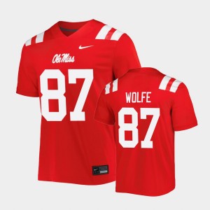 Youth Nike #1 White Ole Miss Rebels Untouchable Football Jersey